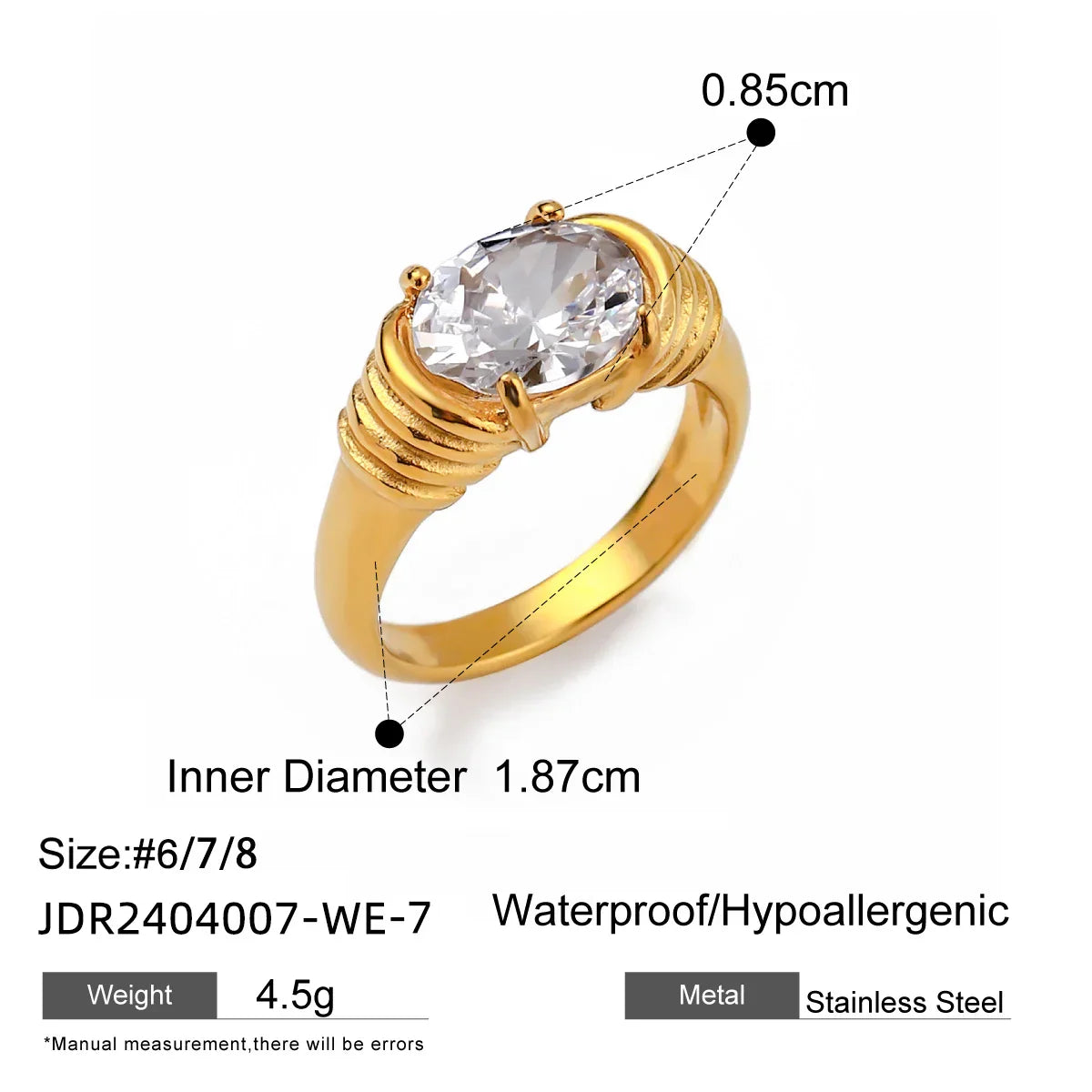 Seaside Sparkle Ring
