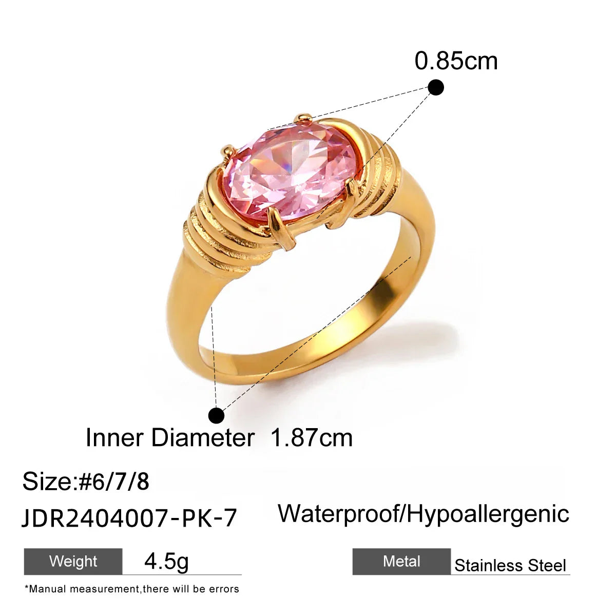 Seaside Sparkle Ring