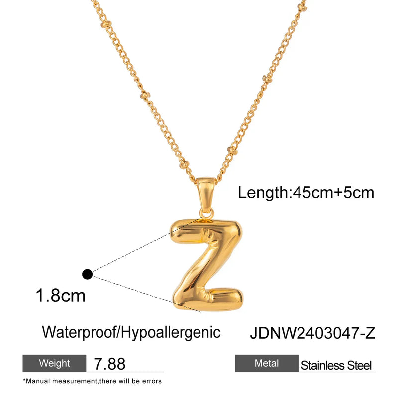 Alphabet Necklace