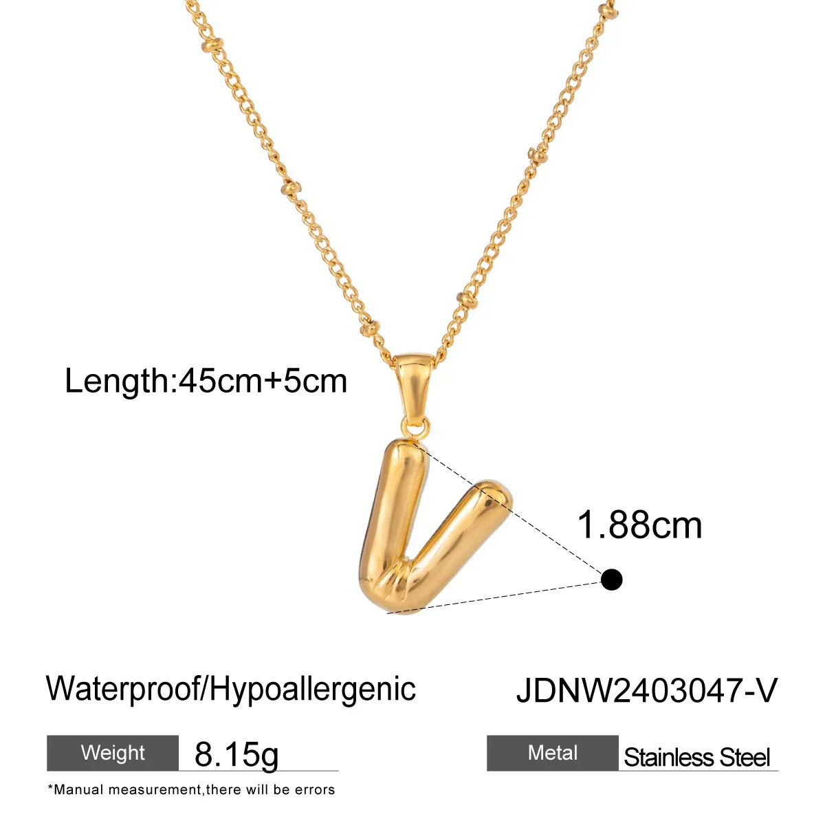 Alphabet Necklace
