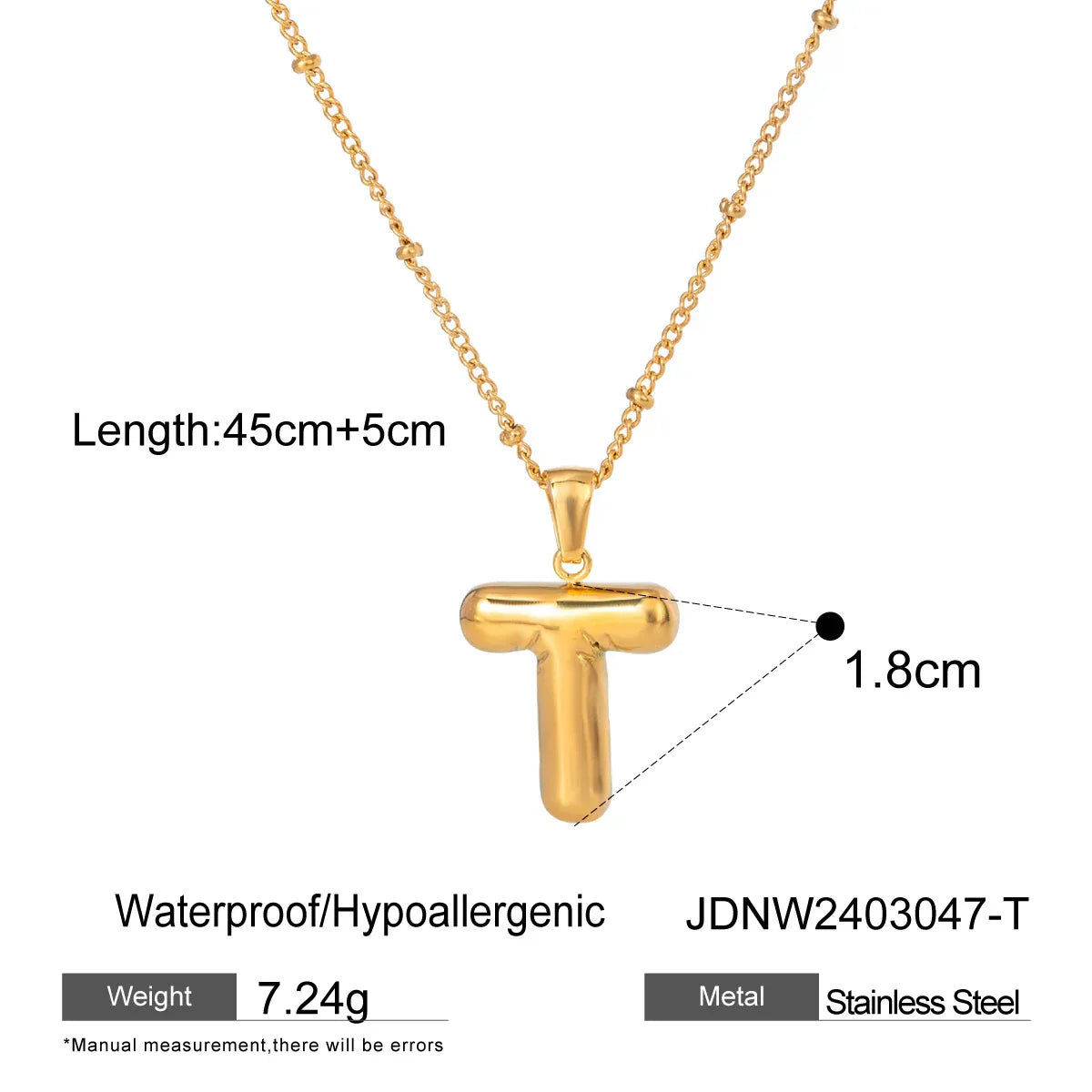 Alphabet Necklace